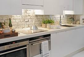 Sleek wood or plywood backsplashes immediately give your kitchen a more fresh and contemporary look while adding warmth with its look. Brick Backsplashes Rustic And Full Of Charm Brick Backsplash White Brick Backsplash Brick Backsplash Kitchen