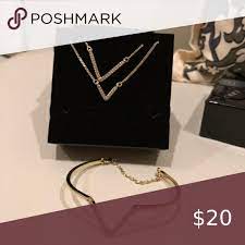 Nwt Victoria S Secret Necklace And Bracelet Set Victoria Secret Jewelry Bracelet Set Womens Jewelry Necklace