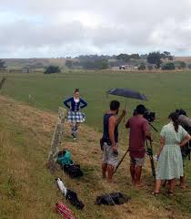Awesome pic of Yasmine Hunter dancing for maori TV at Turakina