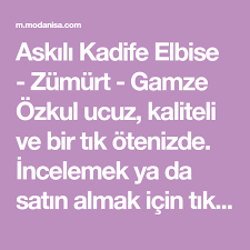 Askili Kadife Elbise Zumurt Gamze Ozkul Ucuz Kaliteli Ve Bir Tik Otenizde Incelemek Ya Da Satin Almak Icin Tikla Green Dress Fashion Store Modest Fashion