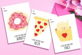 May 14, 2021 · free printable christmas cards in this section, you'll find printable cards with super sweet and romantic designs, from adorably cute animals to funny valentine's day puns. Free Printable Valentine S Day Cards Funny And Punny Cards Real Simple