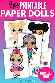 Use this awesome paper doll template pack pieces as is or cut out and use as templates to make your own patterned paper or fabric outfits. Cute Paper Dolls Printable Free For Kids Sarah Titus From Homeless To 8 Figures