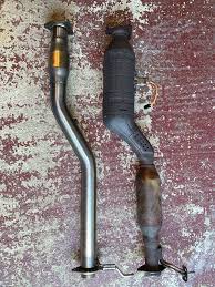 Universal stainless steel 200 cell 2 high flow sports cat catalytic conveter. Got Myself The Racing Beat Race Pipe With A Magnaflow High Flow Cat Not That I Chose It For The Weight Saving But You Can See Why It S 7kg Lighter Than Oem
