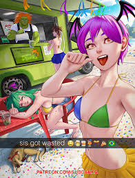 Morrigan And Lilith In Brazil (Suddakka) [Darkstalkers] - Hentai Arena
