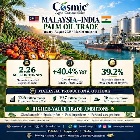 Mars Oleochemicals Malaysia | 🌴 𝗗𝗮𝗶𝗹𝘆 𝗣𝗮𝗹𝗺 𝗢𝗶𝗹 𝗣𝗿𝗶𝗰𝗲  𝗨𝗽𝗱𝗮𝘁𝗲 – 𝗠𝗮𝗹𝗮𝘆𝘀𝗶𝗮 | 𝟮𝟲 𝗠𝗮𝗿𝗰𝗵 𝟮𝟬𝟮𝟲 Stay informed  with the 𝗹𝗮𝘁𝗲𝘀𝘁 𝗽𝗮𝗹𝗺 𝗼𝗶𝗹 𝗺𝗮𝗿𝗸𝗲𝘁 𝗽𝗿𝗶𝗰𝗲𝘀 𝗳𝗿𝗼𝗺  𝗠𝗮𝗹𝗮𝘆𝘀𝗶𝗮'𝘀 𝗰𝗹𝗼𝘀𝗶𝗻𝗴 ...