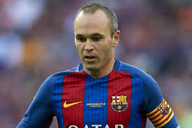 Image result for INiesta bids farewell to barca