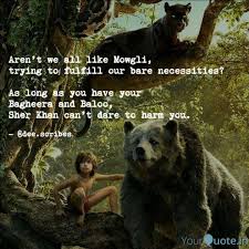 Helpful for writing essays and understanding the book. Quote Jungle Book 74 Quotes X
