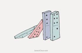 How To Create A Chain Reaction Of Good Habits James Clear Pocket Domino Effect Good Habits Chain Reaction