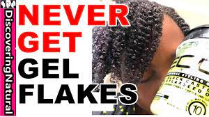 It can be incredibly disappointing to try out a new product that you're incredibly excited about… only to experience flaking. How To Never Get Flakes When Using Gel In Your Hair Eco Styler Black Castor Flaxseed Oil Youtube