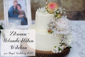 So mit pink, rüschen, prinzessin und so. Zitronen Holunderbluten Tortchen Zur Royal Wedding 2018 Marion S Kaffeeklatsch