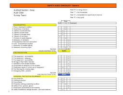 Jul 23, 2021 · this warehouse safety compliance checklist is a walkthrough inspection tool which checks the condition of aisles, stairs, ladders, and air emissions. Audit Form Template Audit Forms Templates Audit Form Template Safety Audit Inspection Checklist Safety Checklist