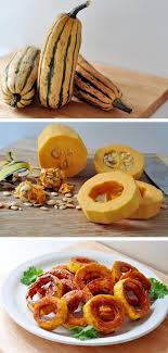Maple Glazed Delicata Squash Rings Pair With Pork Chops Spicy Flavors Or Roasted Chicken And Risotto Recipes Food Whole Food Recipes