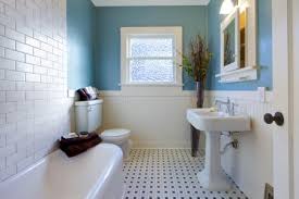 Paint the trim first, then the ceiling and walls. Painting Tips And Ideas For Small Bathrooms