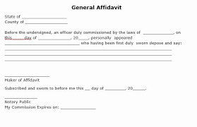 Free General Affidavit Form Download Lovely Free General Affidavit Form Pdf Template Statement Template Business Letter Template Lettering