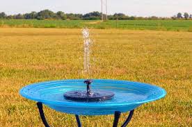 Bird Bath Fountain For Hummingbirds Floating Solar Birdbath Bubbler A Spa For Your Hummingbirds Bird Bath Bird Bath Fountain Glass Bird Bath