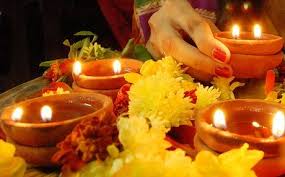 Andhra Pradesh Celebrates Diwali Despite The Rains Diwali Candles Diwali Festival Lights