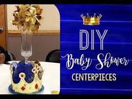 Inexpensive Diy Royal Prince Party Centerpieces Youtube Prince Baby Shower Centerpieces Prince Baby Shower Theme Royal Prince Baby Shower Centerpieces
