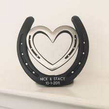 My missing piece keyrings — £11.50, designs by zuzu. Traditional Steel Or Iron Anniversary Gift Perfect For Horse Lover Iron Anniversary Gifts Horseshoe Gifts Anniversary Gifts
