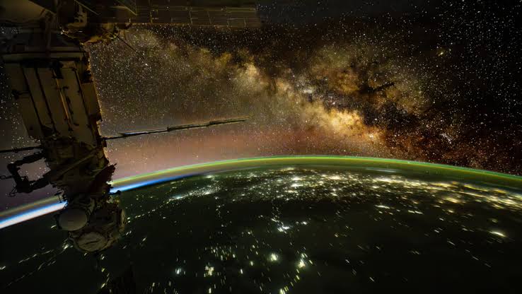 Astronauta de la NASA captura impresionante imagen de la Vía Láctea desde la EEI