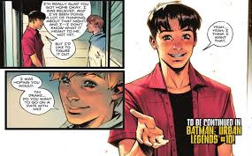 Tim Drake sale de la Batcueva