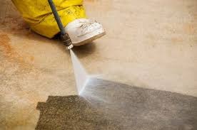 Cleaning Garage Floor With Pressure Washer Clean Garage Floor Garage Floor Clean Garage