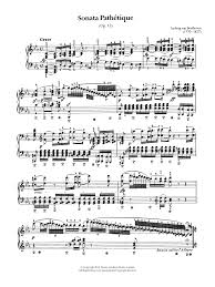12 deutsche tänze woo 8. Sonata Pathetique Op 13 Noten Ludwig Van Beethoven Klavier Solo