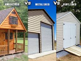 Outdoor storage sheds & boxes : Types Of Multipurpose Storage Sheds Carport Central