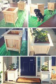 10 diy projects for winter & christmas! Diy Planter Boxes With Pallet Wood Diy Planter Box Diy Planters Woodworking Projects Plans