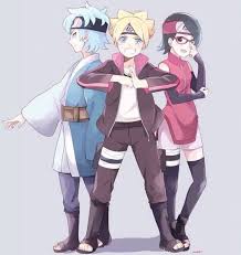 Team 7 New Generation Gambar Karakter Gambar Anime Animasi