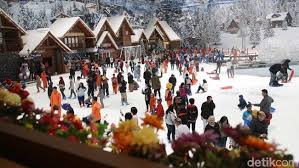Harga tiket masuk santasea waterpark sukabumi ditawarkan mulai dari harga rp35.000. Akhir Pekan Di Trans Snow World Ini Harga Tiket Wahananya