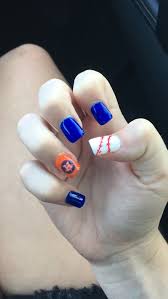 Houston Astros Nails Baseball Themed Nails Baseball Nails Baseball Nail Art