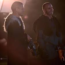 Dominic Purcell And Wentworth Miller As Mick Rory And Leonard Snart Legends Of Tomorrow