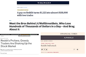 So how does wallstreetbets fit in? Is It Possible That Reddit Can Move Markets By Themselves The Innovation