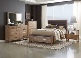 Smithson Storage Bedroom Set With Nightstand Glass Top Grey Oak Coaster Fine Furniture In 2020 Upholstered Bedroom Set 5 Piece Bedroom Set Upholstered Bedroom
