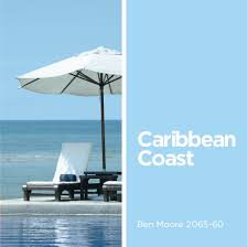 Caribbean Coast By Benjamin Moore 2065 60 Caribbean Outdoor Decor Patio Umbrella