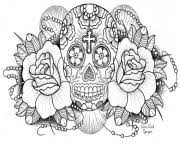These alphabet coloring sheets will help little ones identify uppercase and lowercase versions of each letter. Sugar Skull Coloring Pages Printable