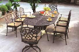 Fairmont Aluminum Dining Table Aluminum Patio Furniture Patio Dining Furniture Cast Aluminum Patio Furniture