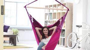 This tutorial uses a bed sheet, but if you want something a bit more permanent i suggest a stronger fabric. 15 Diy Hanging Chairs That Will Add A Bit Of Fun To The House