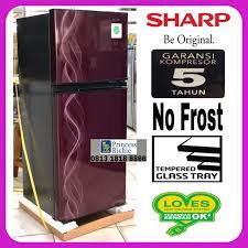 Ada yang paling awet dan tanpa bunga es juga! Kulkas Sharp 2 Pintu Model Terbaru Sj 197 Nd Shopee Indonesia