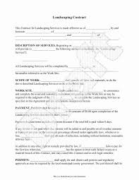 Landscape Maintenance Contract Template Fresh Landscaping Contract Template Lawn Maintenance Contract In 2020 Landscape Maintenance Contract Template Lawn Maintenance