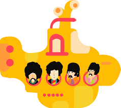The Beatles Vector Beatles Illustration Yellow Submarine The Beatles