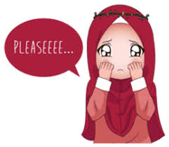  Kartun Muslimah Sticker 10307851 Anime Muslimah Cartoon Pics Muslimah Cartoon