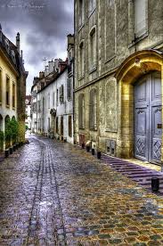 Cobblestone Street In Dijon France France Street Cobblestone