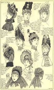 1890 S Bonnet Styles Renaissance Hairstyles Victorian Hats Historical Hats