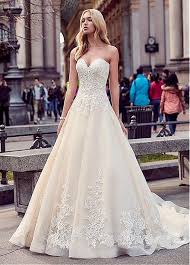 Magbridal Modest Tulle Satin Sweetheart Neckline A Line Wedding Dresses With Lace Appliques Wedding Dresses Lace Ballgown Bridal Dresses Ball Gowns Wedding