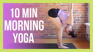 Morning yoga for beginners energy. 10 Min Morning Yoga Stretch For Beginners Energy Boost Yoga Youtube