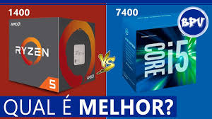 By begadelavela may 24, 2017 in cpus, motherboards, and memory. A Little Musically Bpv Amd Ryzen 5 1400 Vs Intel Core I5 7400 Qual E O Melhor Processador