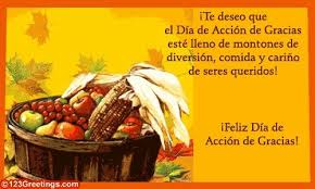 Yep, that's the spanish translation for thanksgiving => día de acción de gracias. Feliz Dia De Accion De Gracias Happy Turkey Day Happy Thanksgiving Thanksgiving Wishes