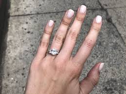 The story behind meghan markle's diamonds. I Wore Meghan Markle S Engagement Ring For A Day