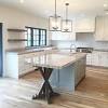 How tall is a kitchen island with breakfast bar? 1